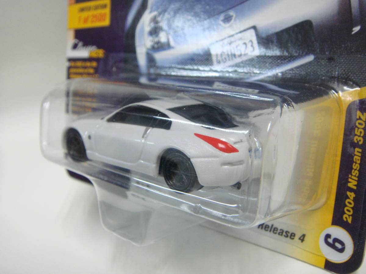 Amazon.co.jp: JOHNNY LIGHTNING 2004 NISSAN 350Z(ホワイト) : おもちゃ