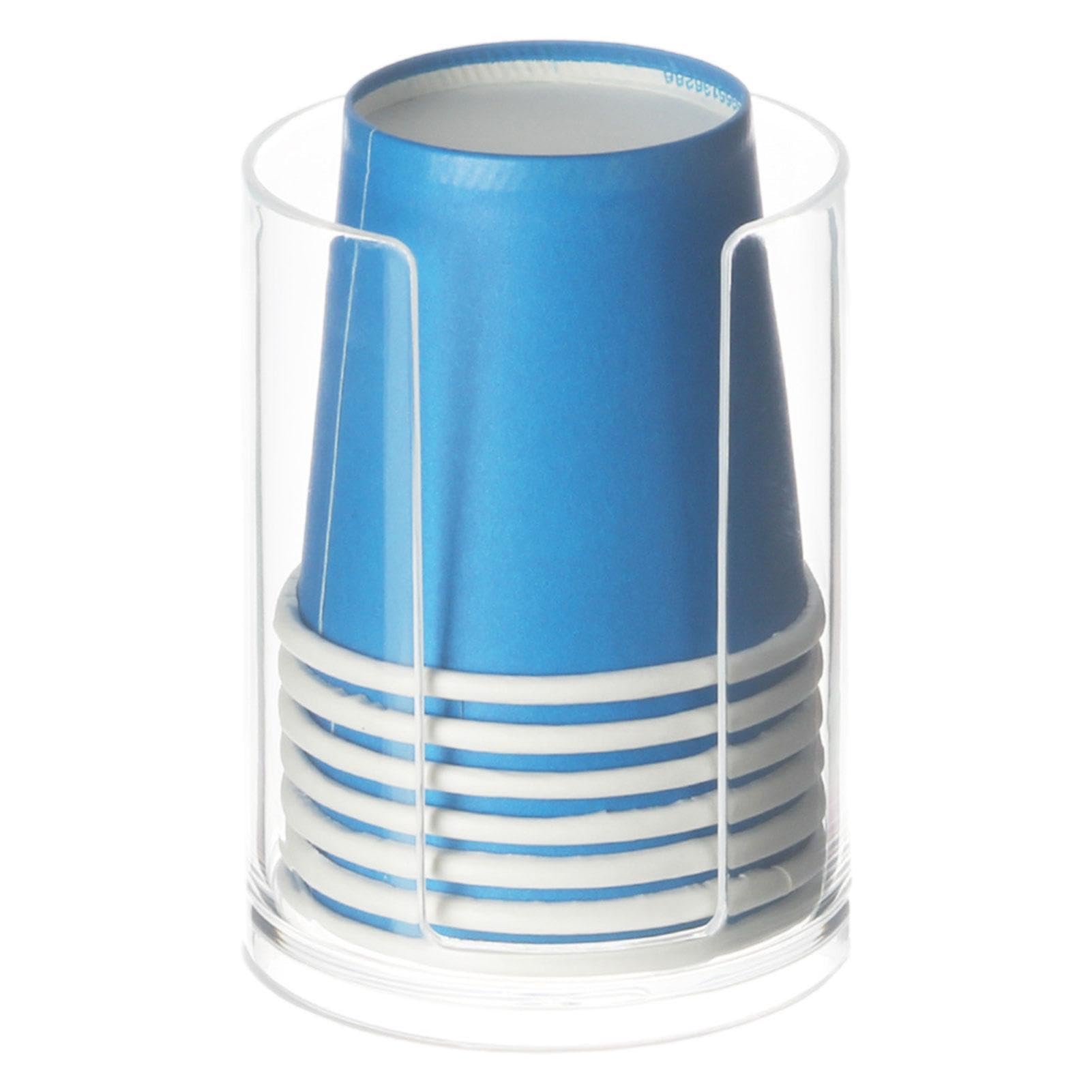 Dispensador de vasos - Portavasos montado en la pared, Dispensador de vasos desechables | Portavasos de papel para enjuague bucal para baño, dispensador de vasos portátil para el hogar, oficina, cocin