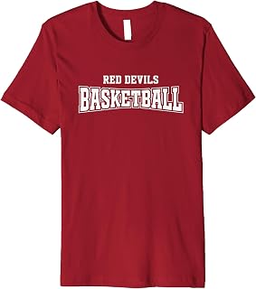 Wade Hampton Red Devils Basketball Warp HS Premium T-Shirt