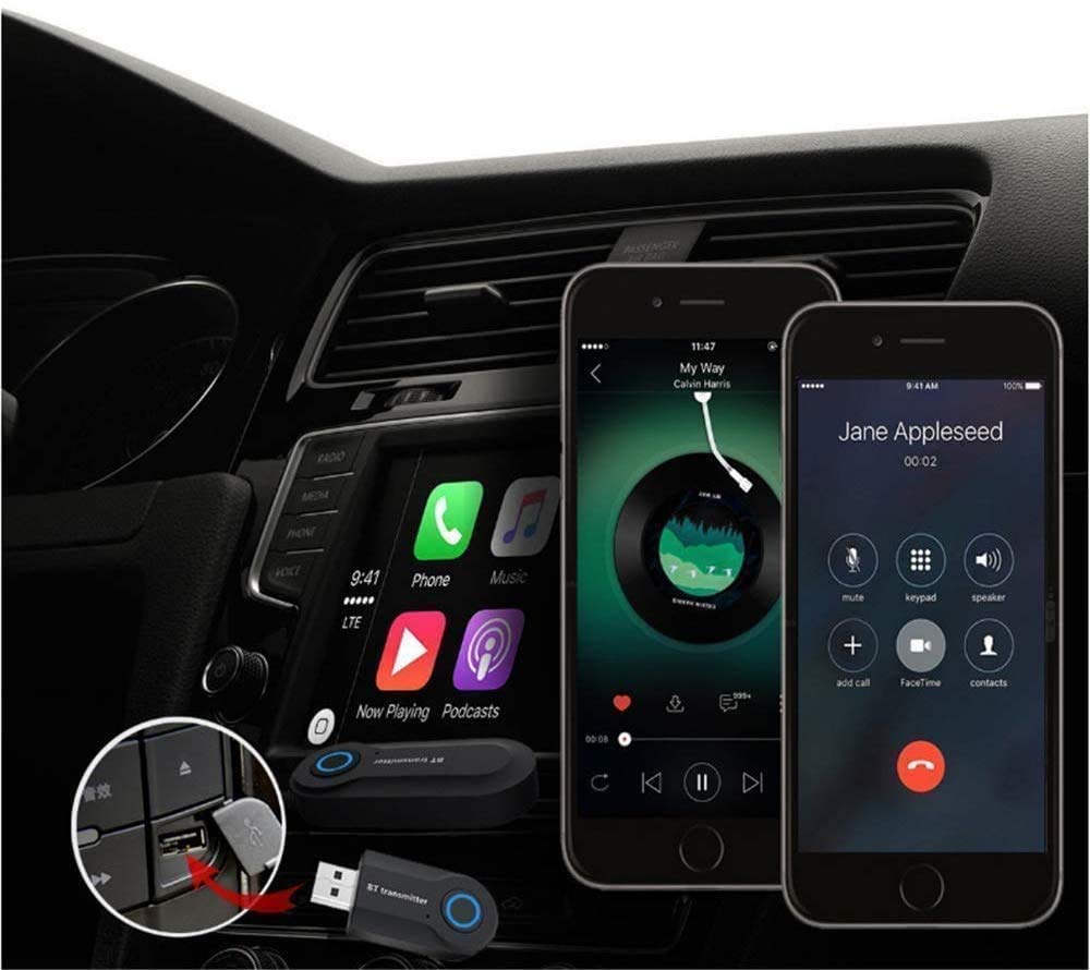 ZXFD Bluetooth 5.0 Transmitter, Bluetooth Audio 5.0 Adapter with