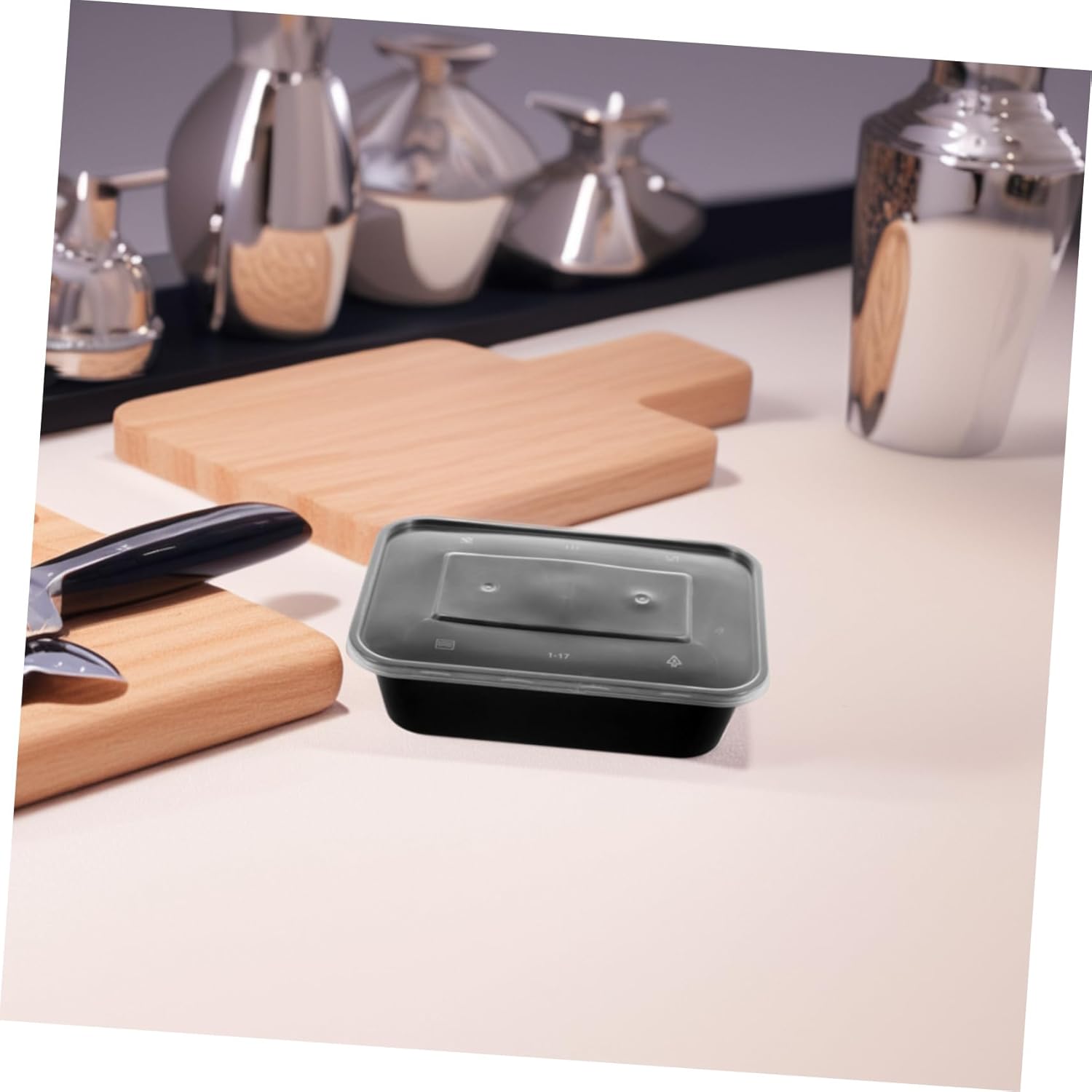 Containers 50 Pcs Reusable Food Storage Boxes Overnight Oats Containers Lunch Boxes with Compartments