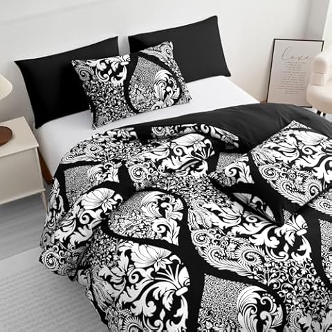 Pamposh Parure de lit double en microfibre Cover