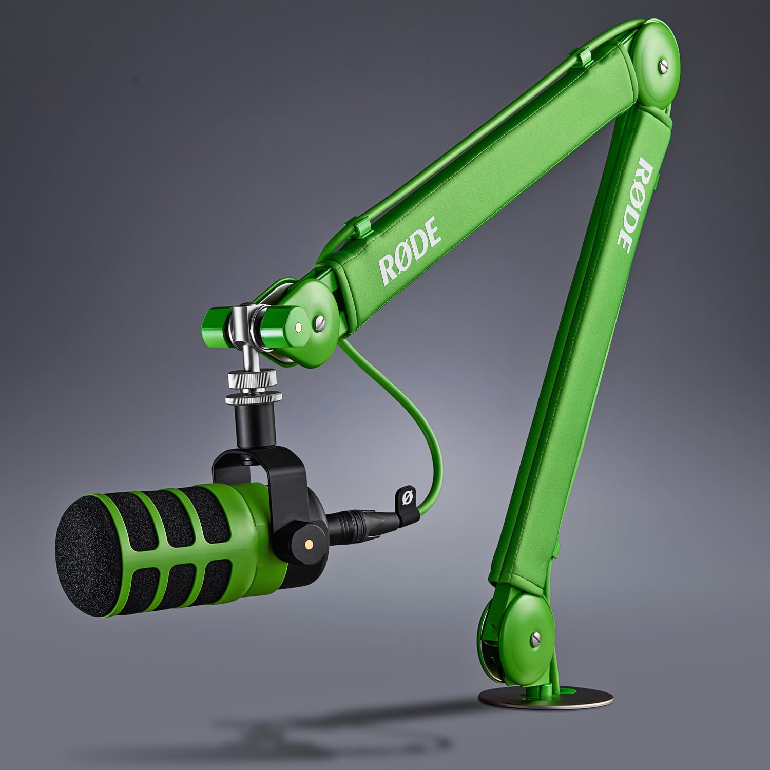 Rode PSA1+ Plus - Brazo articulado para micrófono de mesa, color verde