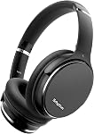 Srhythm NiceComfort 35 Active Noise Cancelling Headphones, Wireless Bluetooth 5.3, 50+ Hours Playtime, Fast Charging, Over-Ear Design