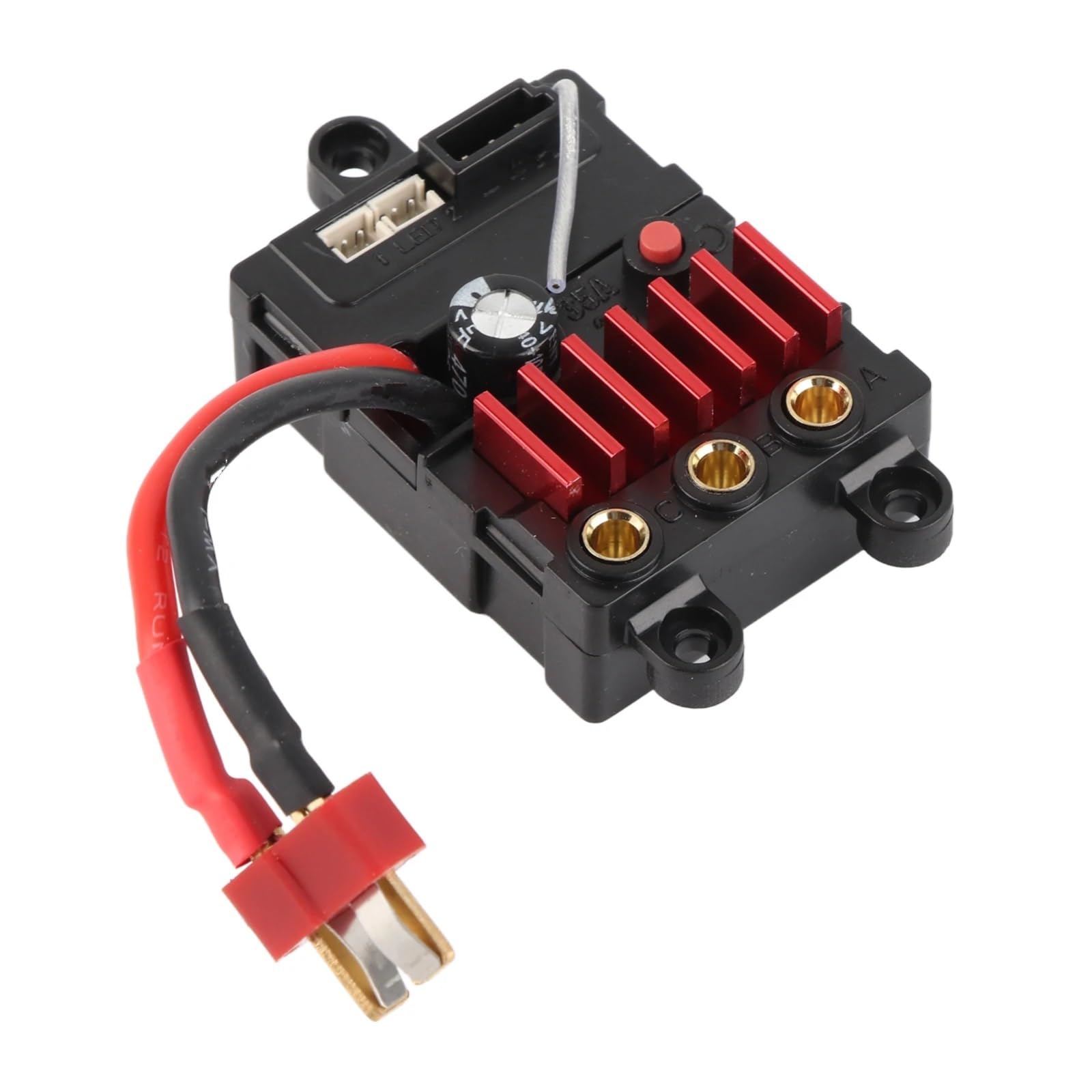 Controlador De Velocidad Portátil ESC 35A 2S Sin Escobillas Integrado Plástico Modelo RC Accesorio Reemplazo Modificado Vehículos Todoterreno RC Controlador ESC