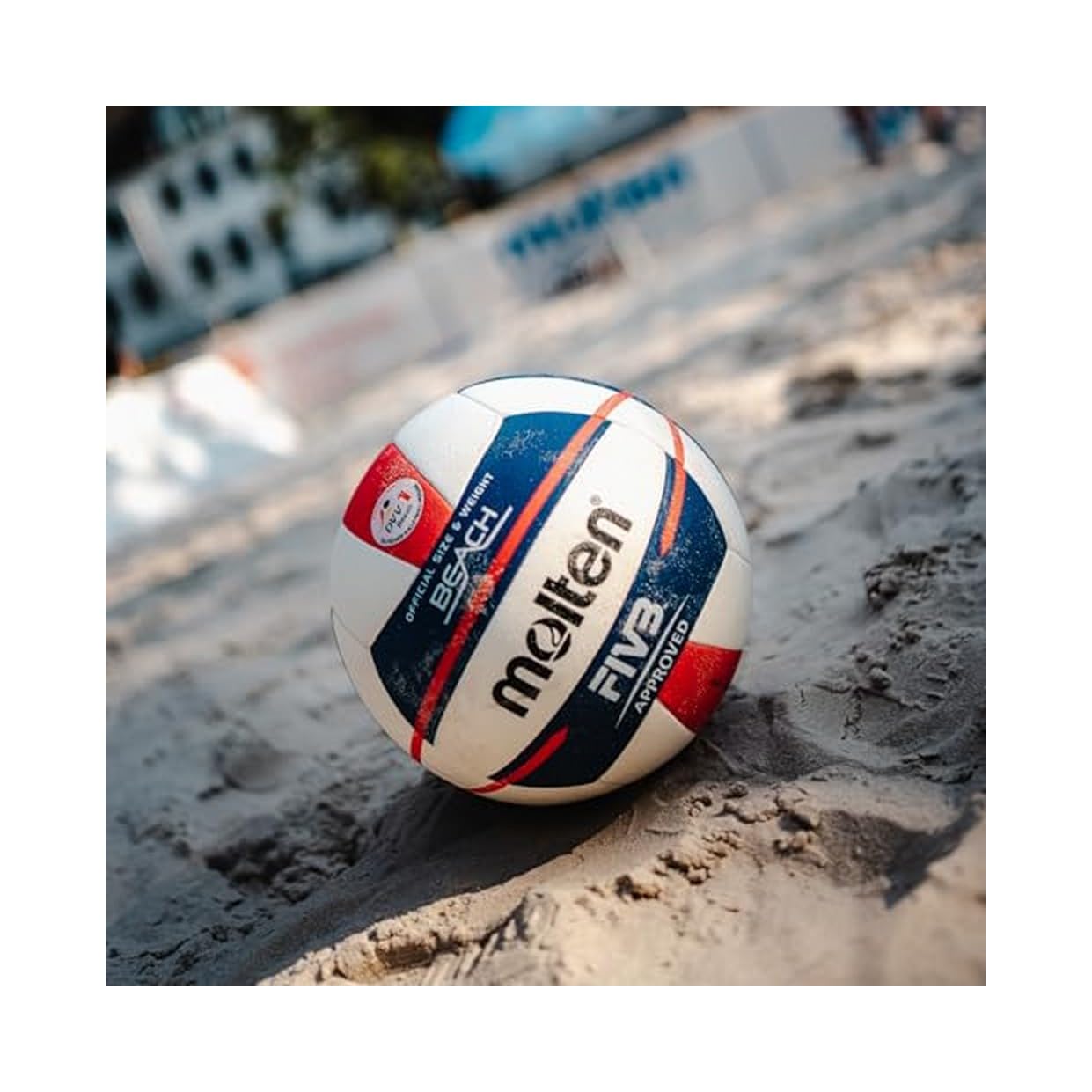 Molten MS500 Beachvolleybäll, Multicolor/Camo, 5