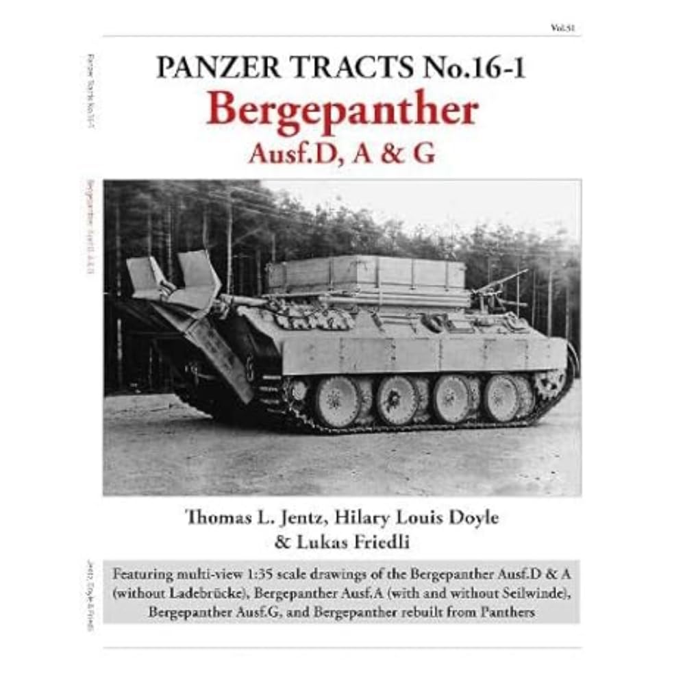 Panzer Tracts No.16-1: Bergepanther