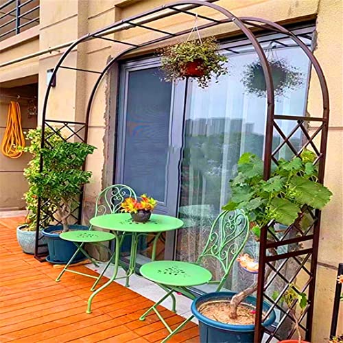 Arche de jardin marron décorative pour mariages et cérémonies - 5