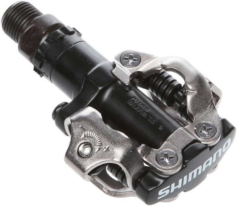 SHIMANO PDM520 Clipless SPD Bicycle Cycling Pedals Black with Cleats