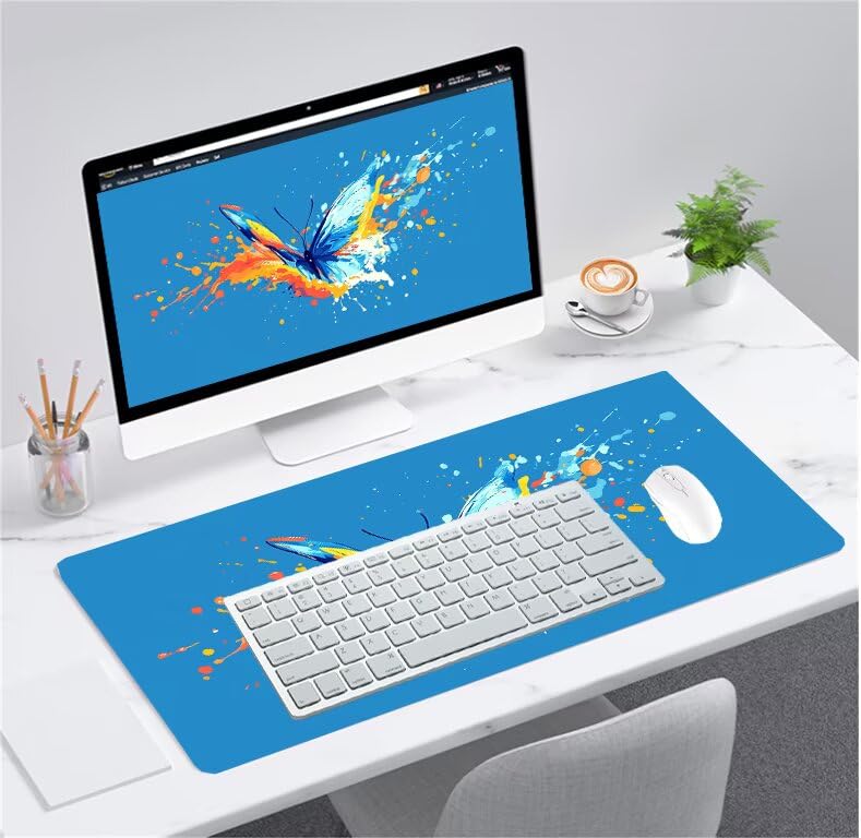 Tapis souris gamer imperméable et lavable grand format pour précision PC - 2