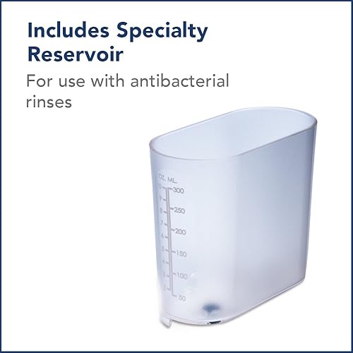 Miniatura 6 de Enjuague bucal profesional clásico Waterpik Base color blanco satinado con depósitos transparentes