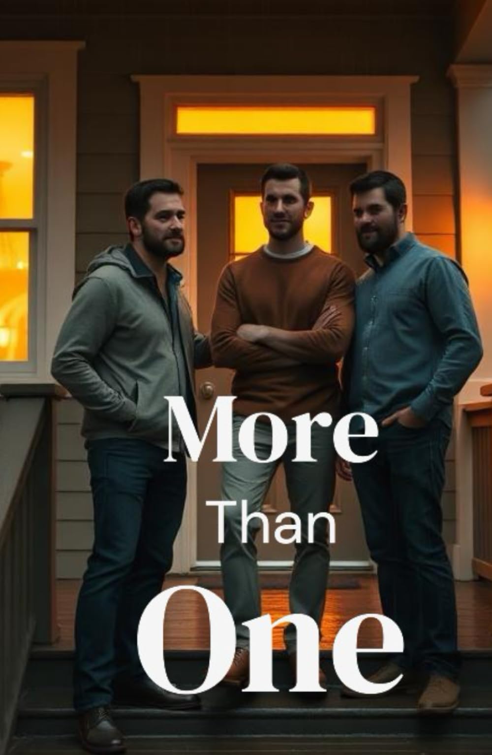 MORE THAN ONE: A Contemporary MM Polyamorous Romance of Found Family, Slow-Burn Love, and Chosen Home (Triple Heat: MMM & MMF Poly Sports Romance Series)