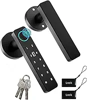 4 em 1 Fechadura Eletronica Digital, Biométrica Reconhecimento De Impressões Fechadura Porta Inteligente, Fechadura Eletrônica Para Quartos, Residências, Hotéis E Escritórios