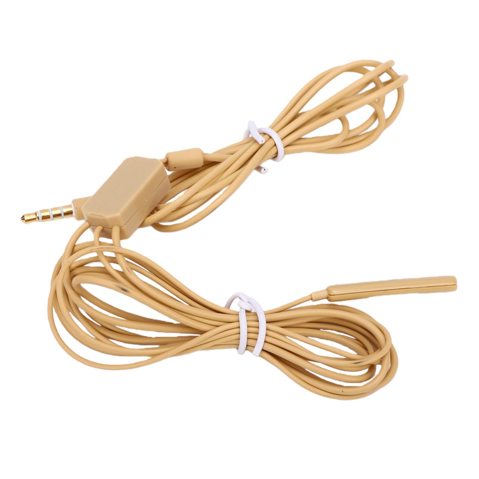 Luqeeg Auricolare Nascosto 108B, Auricolare Wireless con Laccio da Collo, Batteria a Lunga Durata, Colore della Pelle Leggero, Ideale per la Sicurezza