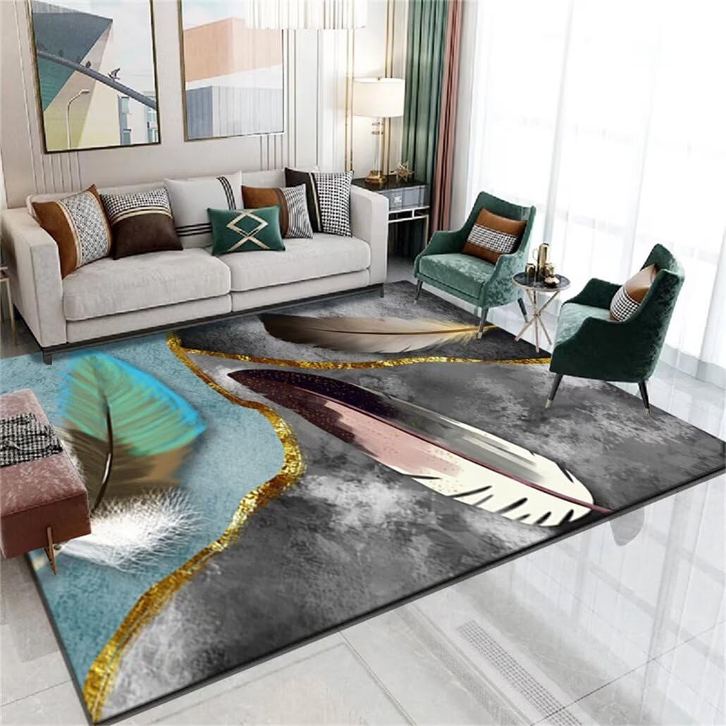 Tapis antidérapant grande taille lavable pour chambre ado