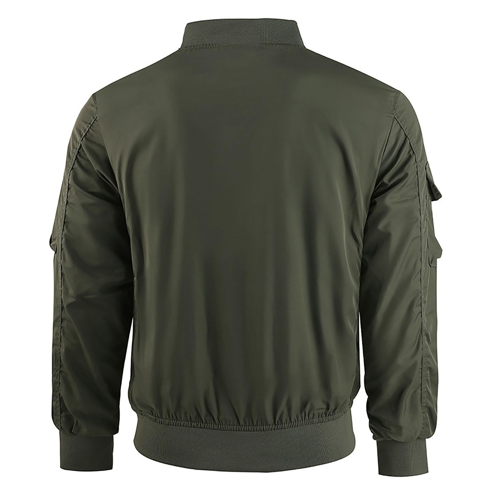 Chaqueta softshell para hombre, resistente al viento, chaqueta funcional militar, con cremallera, chaqueta cortavientos, ligera, chaqueta de senderismo, chaqueta deportiva para exteriores