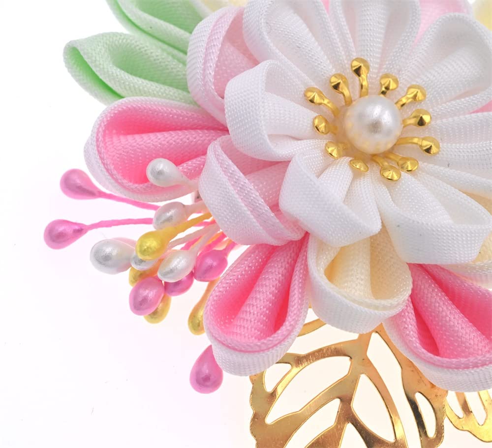 Amazon.com : MIAO WU Japanese Hair Clip Cherry Blossom Japanese