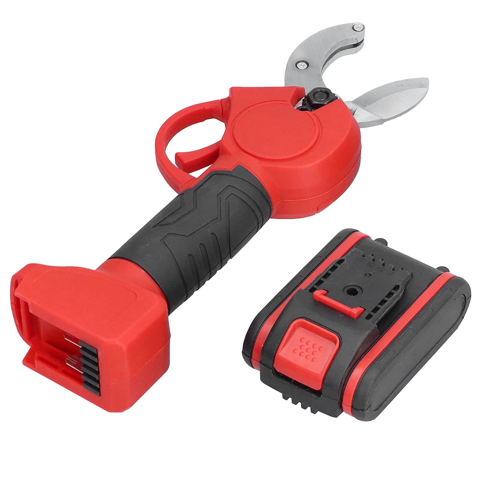 Cortador de Tubos Eléctrico, Herramienta de Corte de Tubos de PVC Recargable de 1,25 Pulgadas con Potente Motor y Ergonómico, para Cortar Tuberías de Agua (Enchufe europeo)
