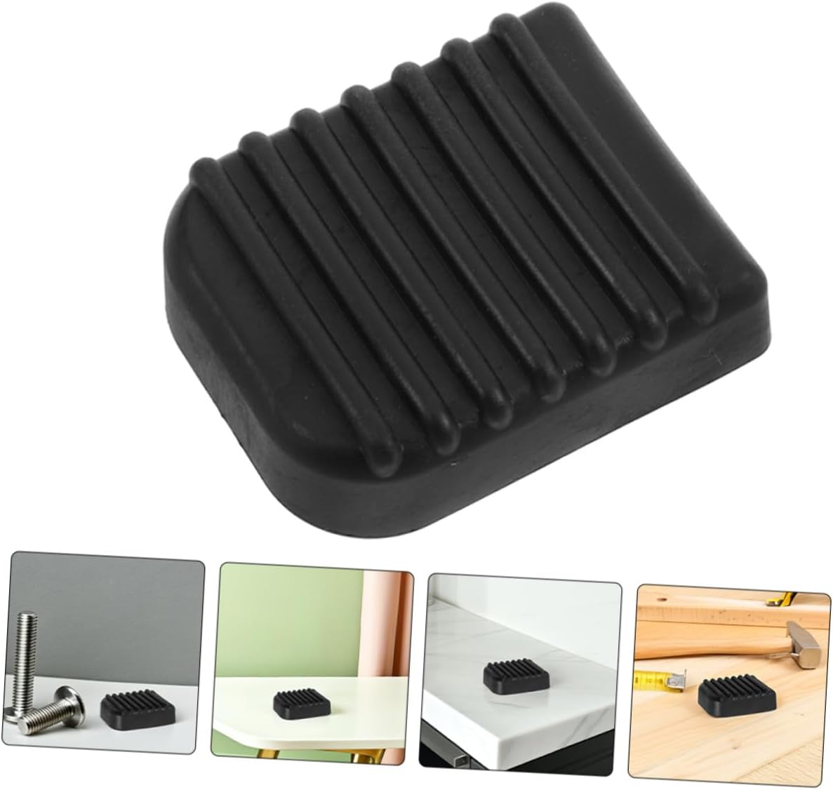 2pcs Motorcycle Kickstand Pad Large Base Side Stand Extension Plate for Motorbike and Electric Bike Stable Support Material Easy Installation Replacement Compatible