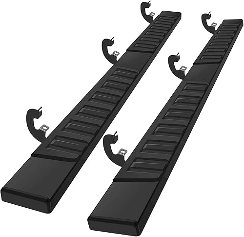 COMNOVA - Estribos de doble cabina de 6 pulgadas para Chevy SilveradoGMC Sierra 1500 2019-2026, 2020-2026 SilveradoSierra 2500HD 3500HD, estribos