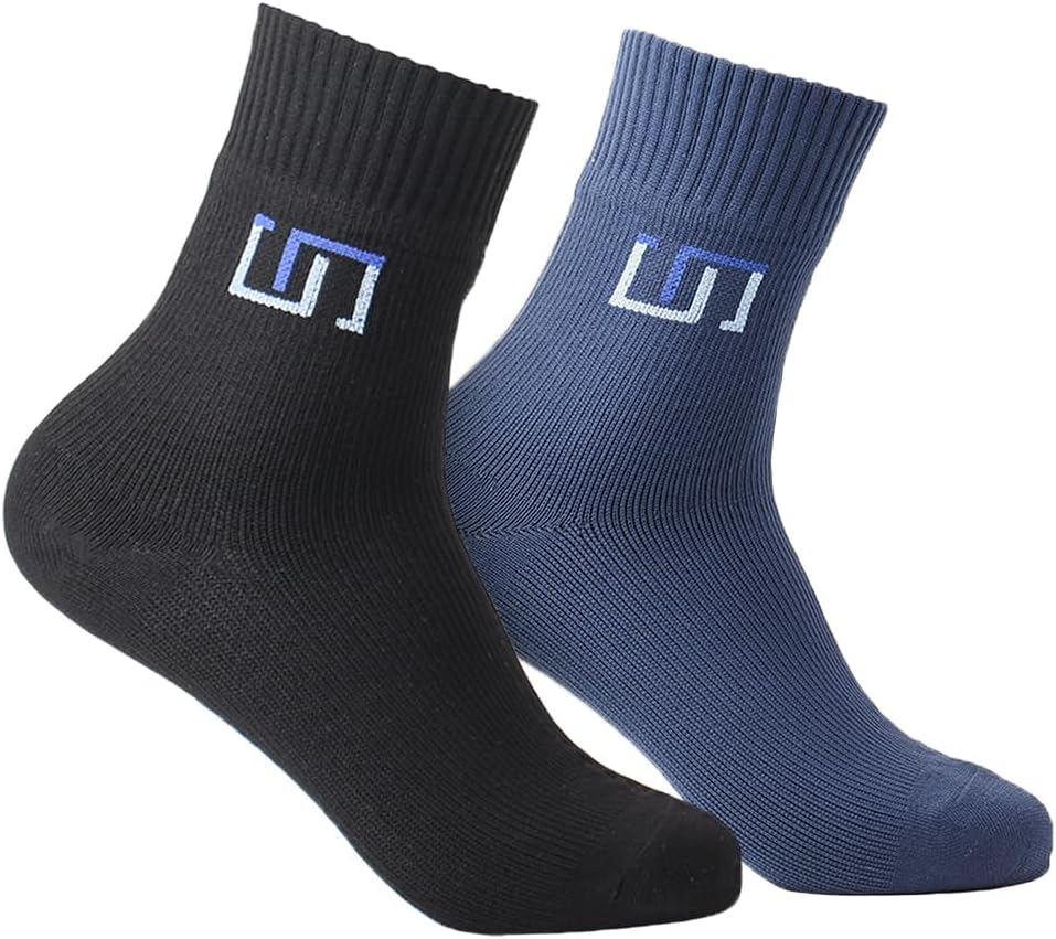 ABDEEZ The Wudhu Socks – Pack of 2 Waterproof, Breathable, Ankle-Length Unisex Socks for Men & Women | Ideal for Hiking | Bundle Pack – Ideal for Hiking, Running, Skiing & Daily Ablution (Size Small)