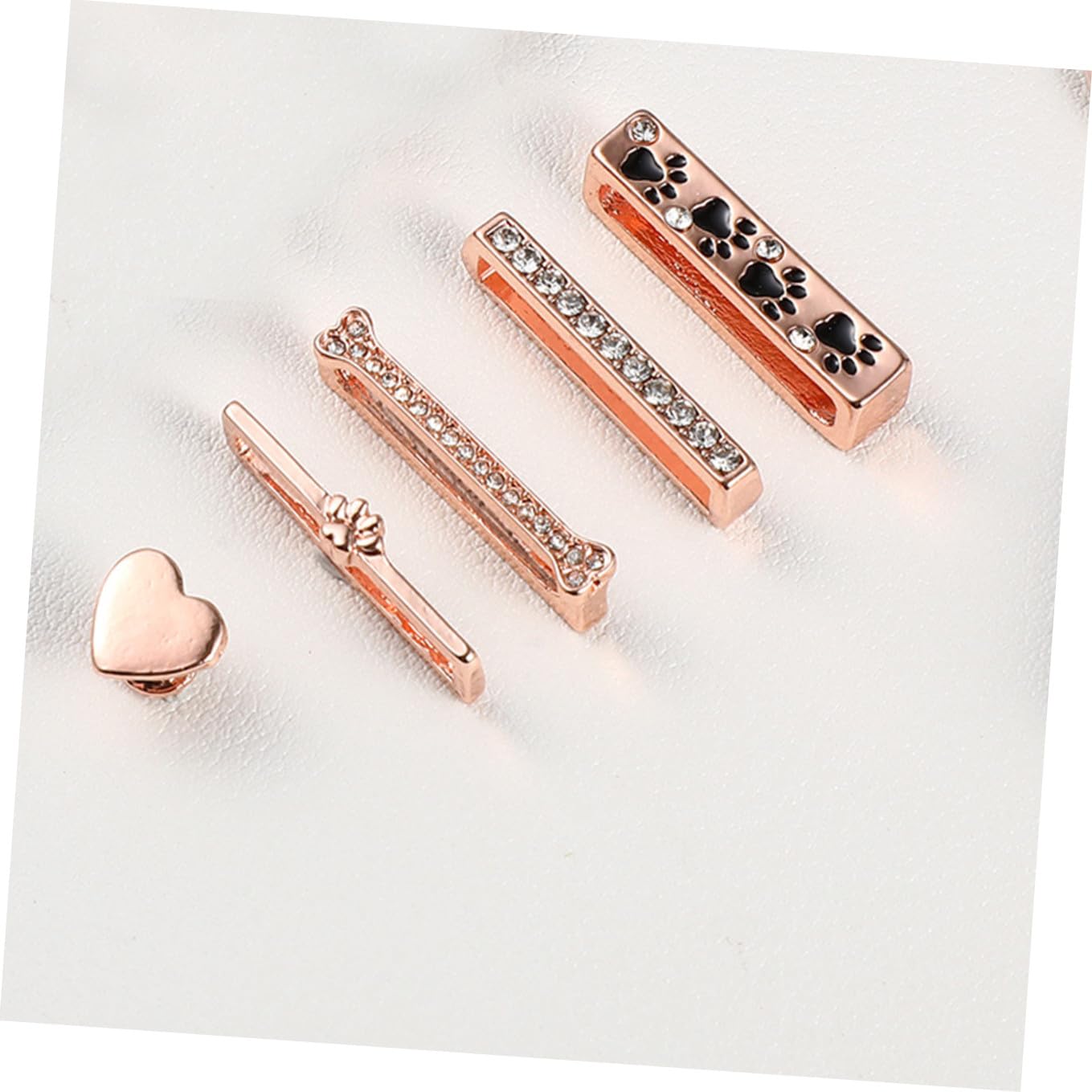 Toddmomy Accessoires de Montre Lot de 10 Breloques en Métal pour Bracelets Connectés Séries 8 à 1 Ornements Faciles à Poser pour Bracelets Colorés