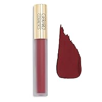 Vista 19 de Gerard Cosmetics HydraMatte Lápiz labial líquido Mudslide Lápiz labial marrón con acabado mate Larga duración y no seca Color de labios súper