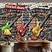 Produktbild HONGYAUNZHANG Europäische Gitarre Bar Benutzerdefinierte Fototapete 3D Stereoskopischen Wandbild Wohnzimmer Schlafzimmer Sofa Hintergrund Wandbilder Kinderzimmer,230Cm (H) X 310Cm (W)