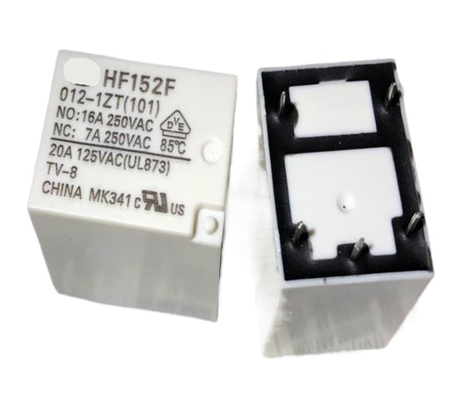 ICXLPMC 1pc HF152F 012-1ZT(101) (22FC-12V-16A) Relay 5pins