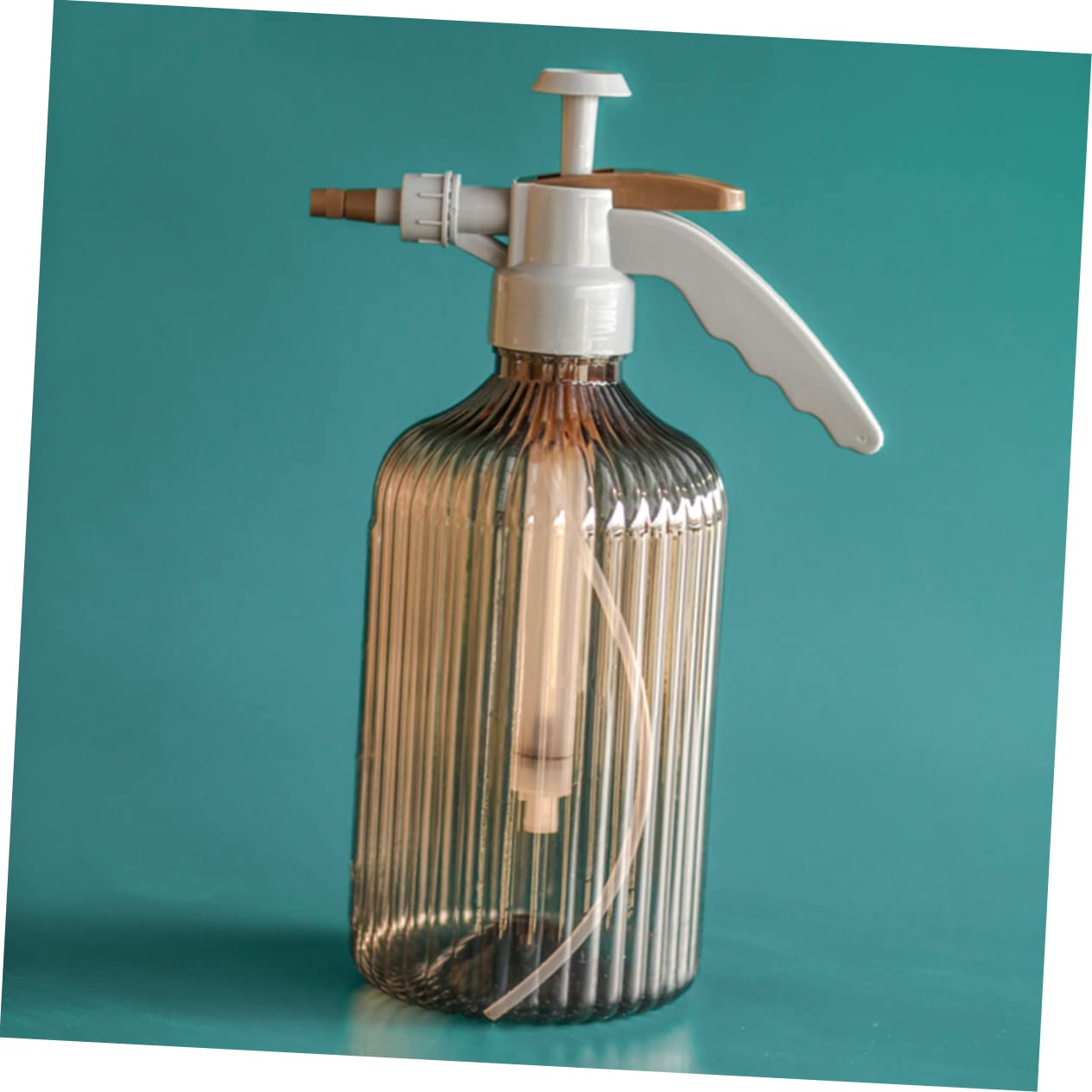 INOOMP 2stücke Handdruck Sprühflasche Für Pflanzenbewässerung Multifunktionale Gießkanne Für Und Garten Design Dunkelbraun Für Salon Und Dorm