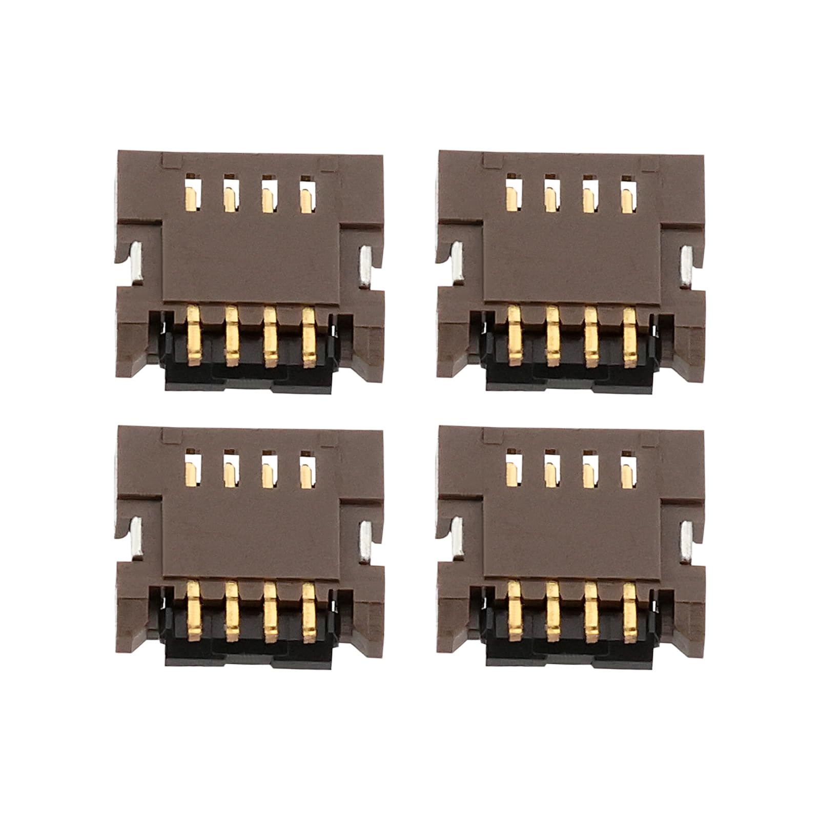The Lord of the Tools 4 clips de conector de cable P6 de 4 pines compatibles con Nintendo DS Lite pantalla táctil Mainboard P6 conector compatible con NDS Lite Touch Screen Repair Clip