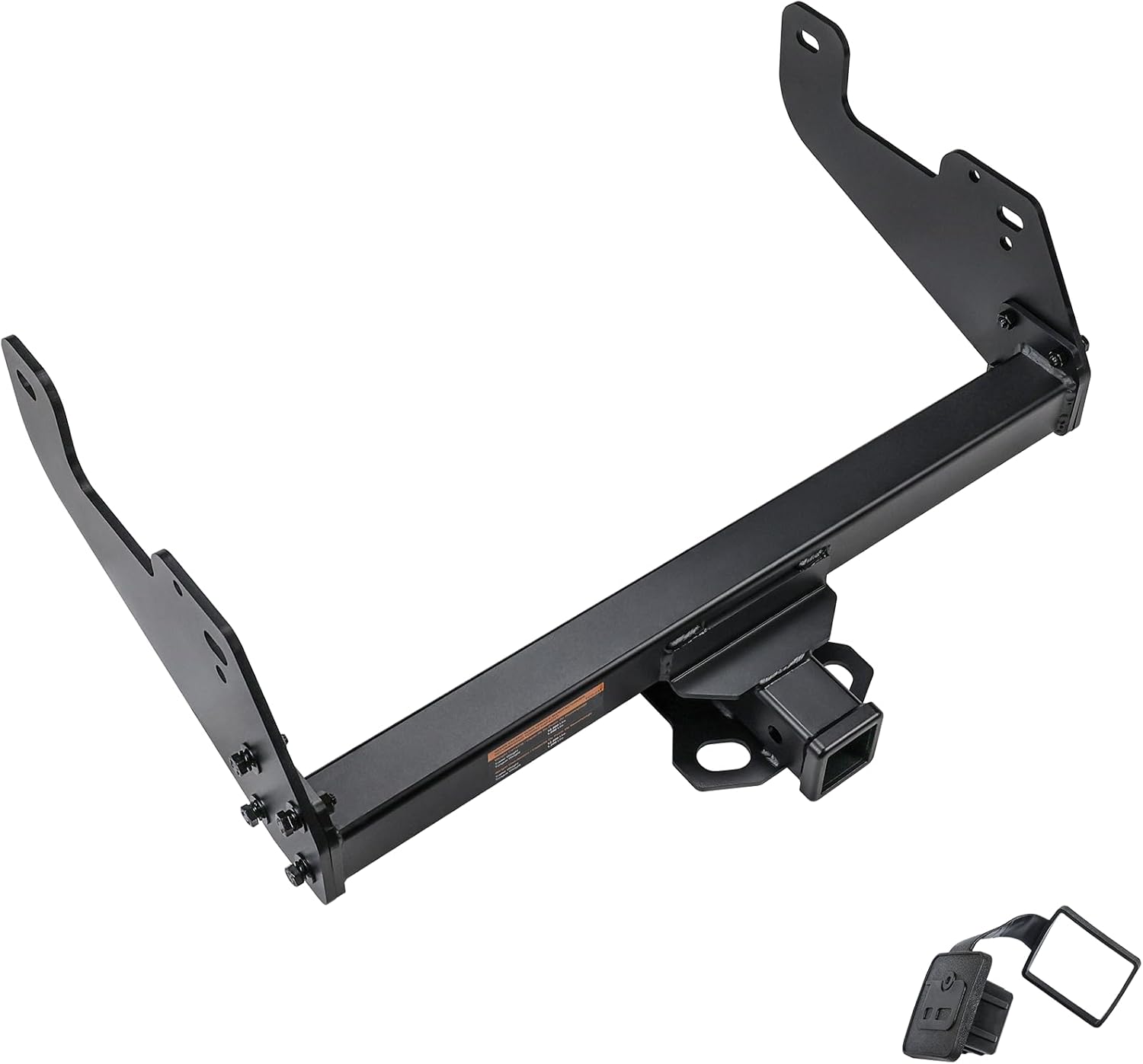 DBXB-RV Class 4 Trailer Hitch Standard 2-Inch Receiver Compatible with 2015-2026 Ford F-150, Multi-Fit Hitch to Receive Ball Mount, Cargo Carrier, Bike Rack, Black Matte Powder Coated. 14017