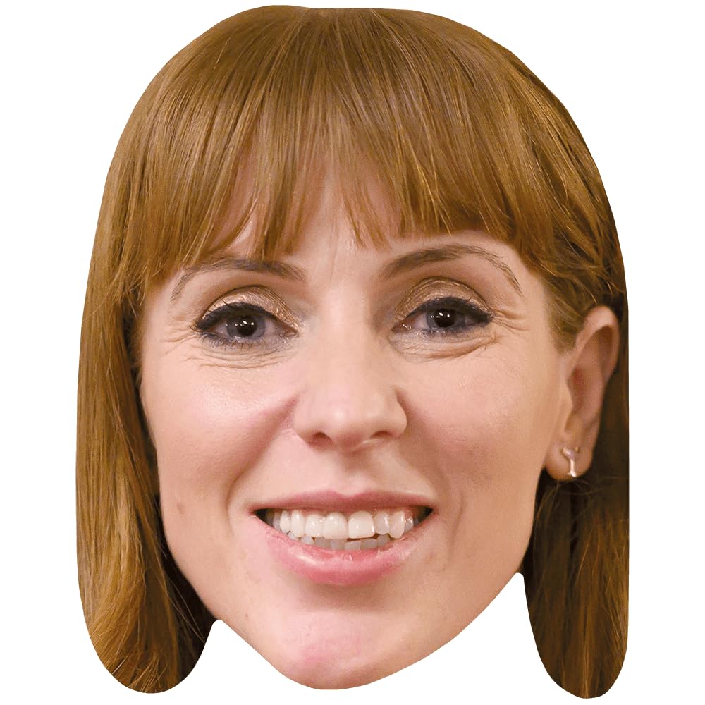 Angela Rayner (Smile) Big Head. Larger than life mask.
