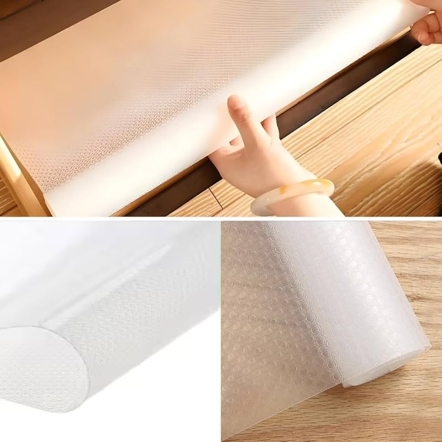 ZOLTA Anti-Rutsch Matte 600x50cm - PVC Schutzmatte Für Schubladen & Regale