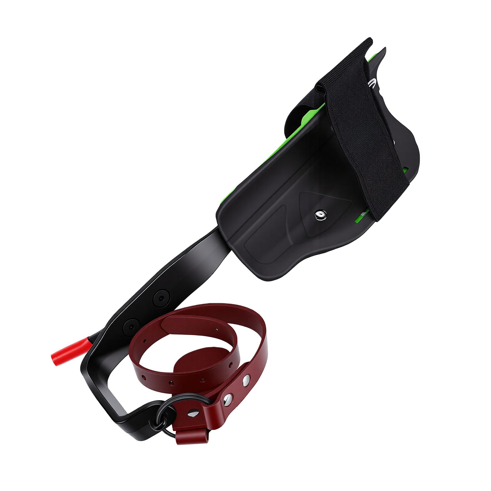 EMUKOEP Kit de Herramientas Ergonómicas para Trepar árboles, Piel de Vaca, PU, ​​para Investigación Forestal, Aventuras de Registro