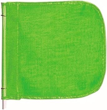 Checkers Heavy Duty Replacement 12" Green Warning Whip Safety Flag - Industrial Safety Flags for Trucks, Mining, Construction - Made in the USA - FS9024-G