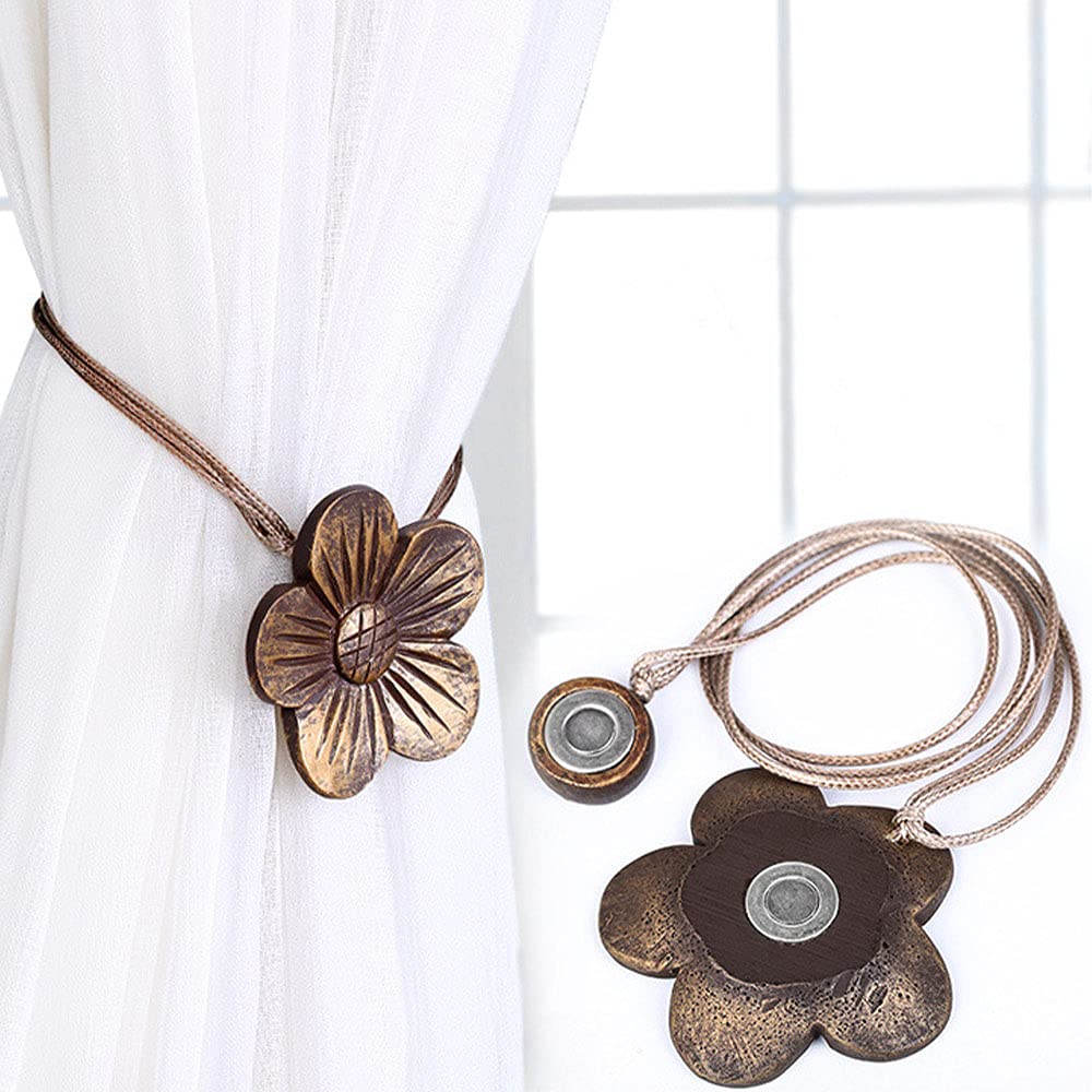 Hemobllo Embrasse Magnétique Forme Lune Sans Perçage Pour