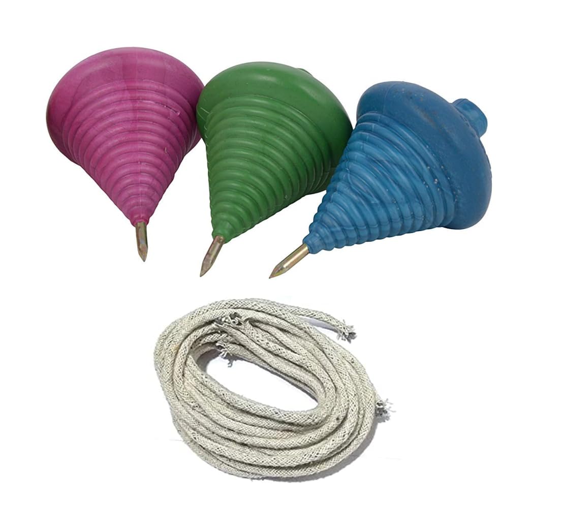 BRAND HOME™ Lattu Dori 3 Pcs Lattu + 3 Pcs Thread/Nada White Thread use of Lattu Spinning (Pack of 6 Pcs) (Multicolour) (B0CNTGDBTQ) Amazon Price History, Amazon Price Tracker