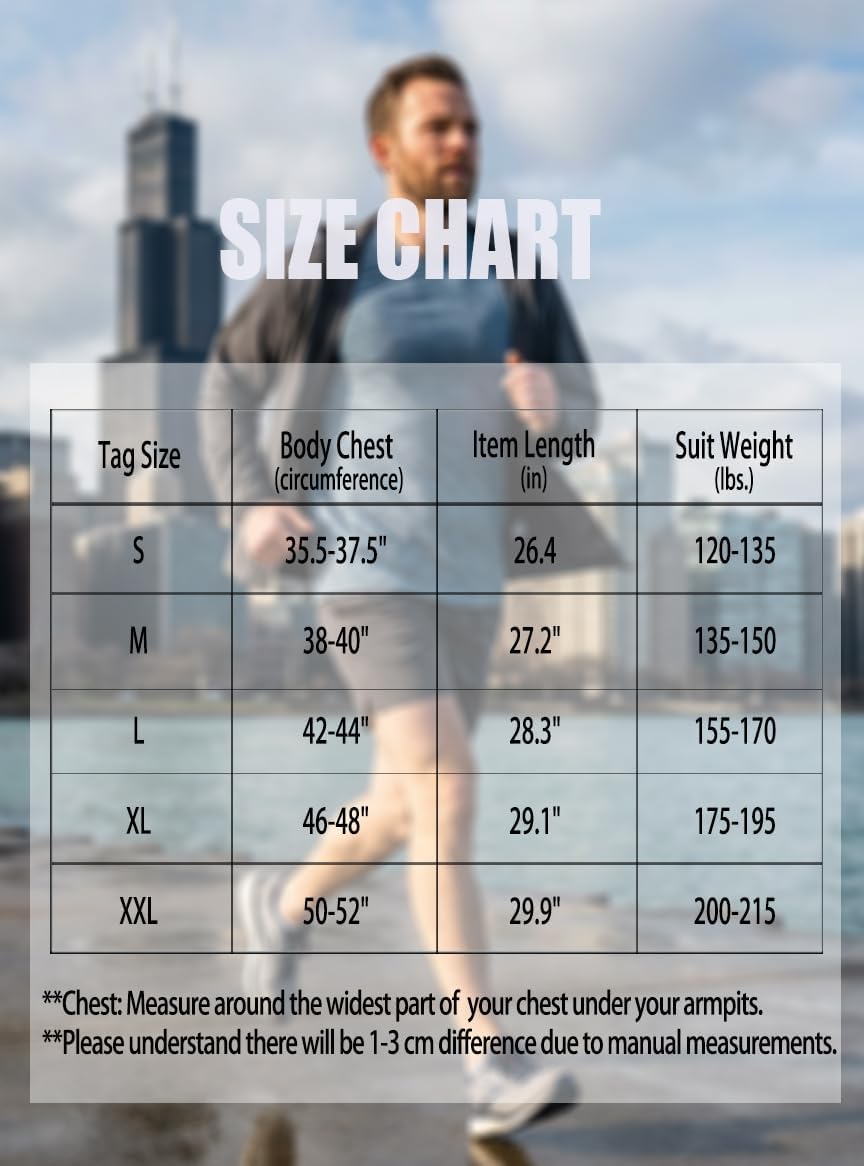 Zengjo Mens Athletic Shirts Long Sleeve Midweight Thermal Running Baselayer Moisture Wicking - Image 8