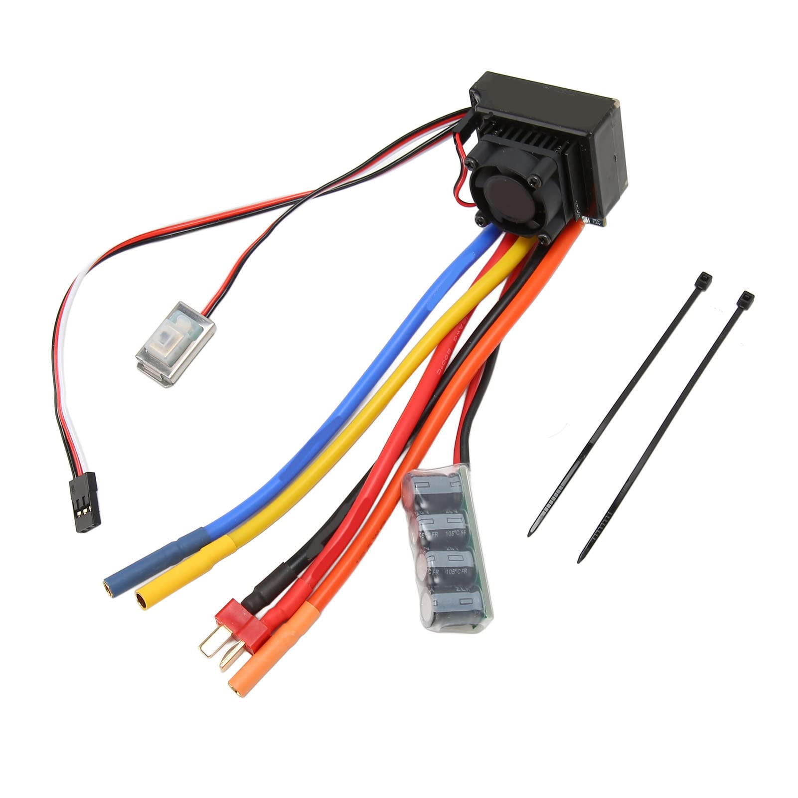 120A Brushless ESC, Sensored Sensorless, 1/8 1/10 1/12
