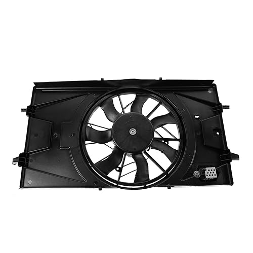 Vista 264 de TRQ Conjunto de ventilador de refrigeración dual compatible con Infiniti EX35 2009 FX35 FX50 2007-2008 G35 2008-2013 G37 2012-2013 M35h 2014-2015