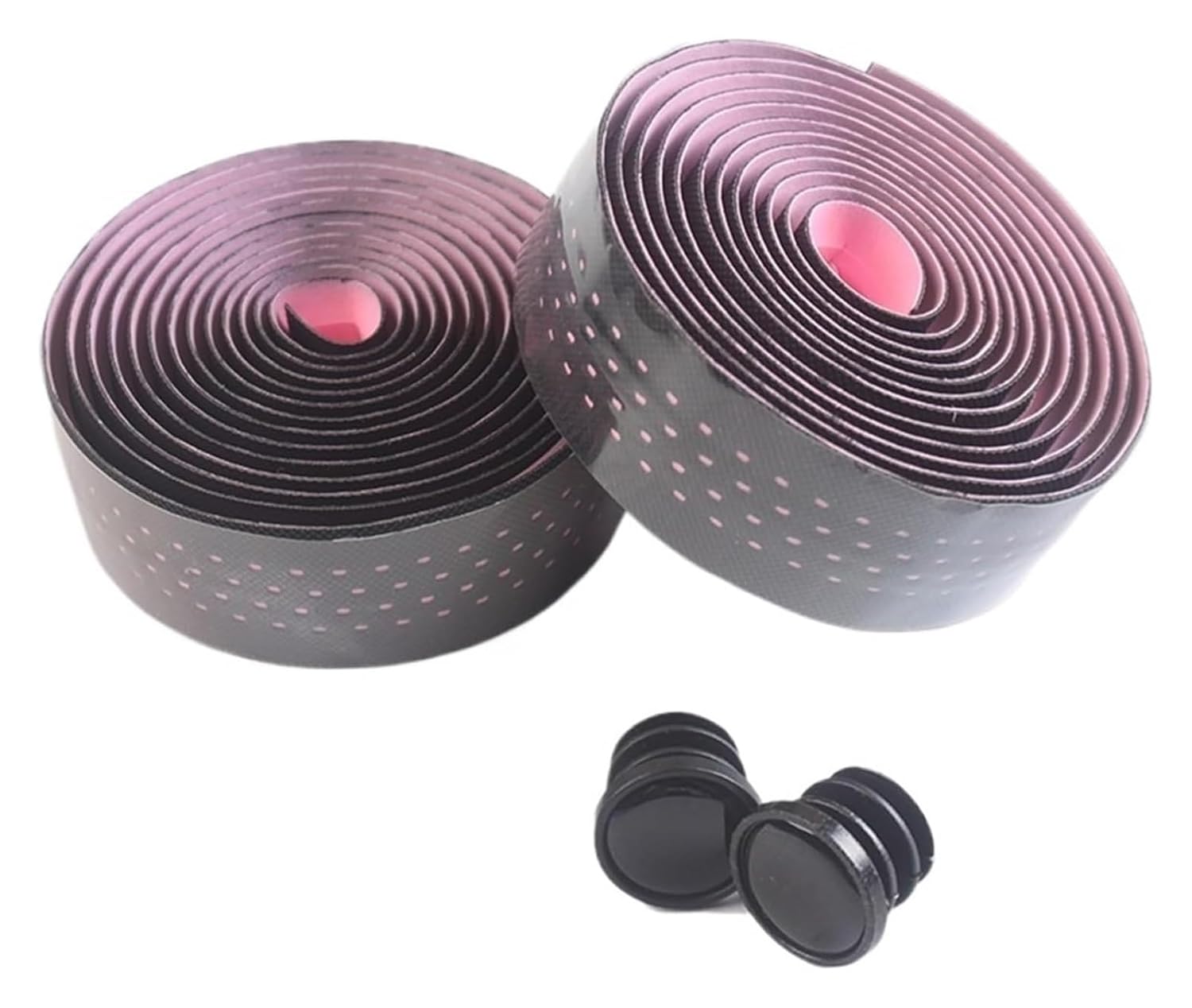 Handlebar Tape,Bike Handlebar Tape 2150 * 30 * 3.0 mm Road Bicycle Handlebar Tape Road Bike Handlebar Tapes Racing Breathable Warp with Holes Super Soft Speed Bike Bar Tape Grip Warp(Pink)
