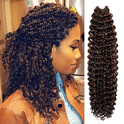 GLAM21USA AU-THEN-TIC Water Wave Crochet Hair 22 Inch 8 Pack, TP4/30