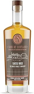 Castle Rock Blended Malt Whisky 50 ABV 70cl Bottle Proudly Produced in Scotland Fresh Apple On The Nose With A Sweet Sharpness Of Quince Jelly