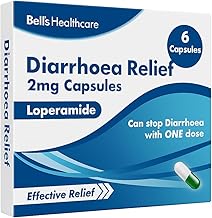 48 Diarrhoea Relief 2mg Capsules Loperamide Hydrochloride Tablets (8x6)