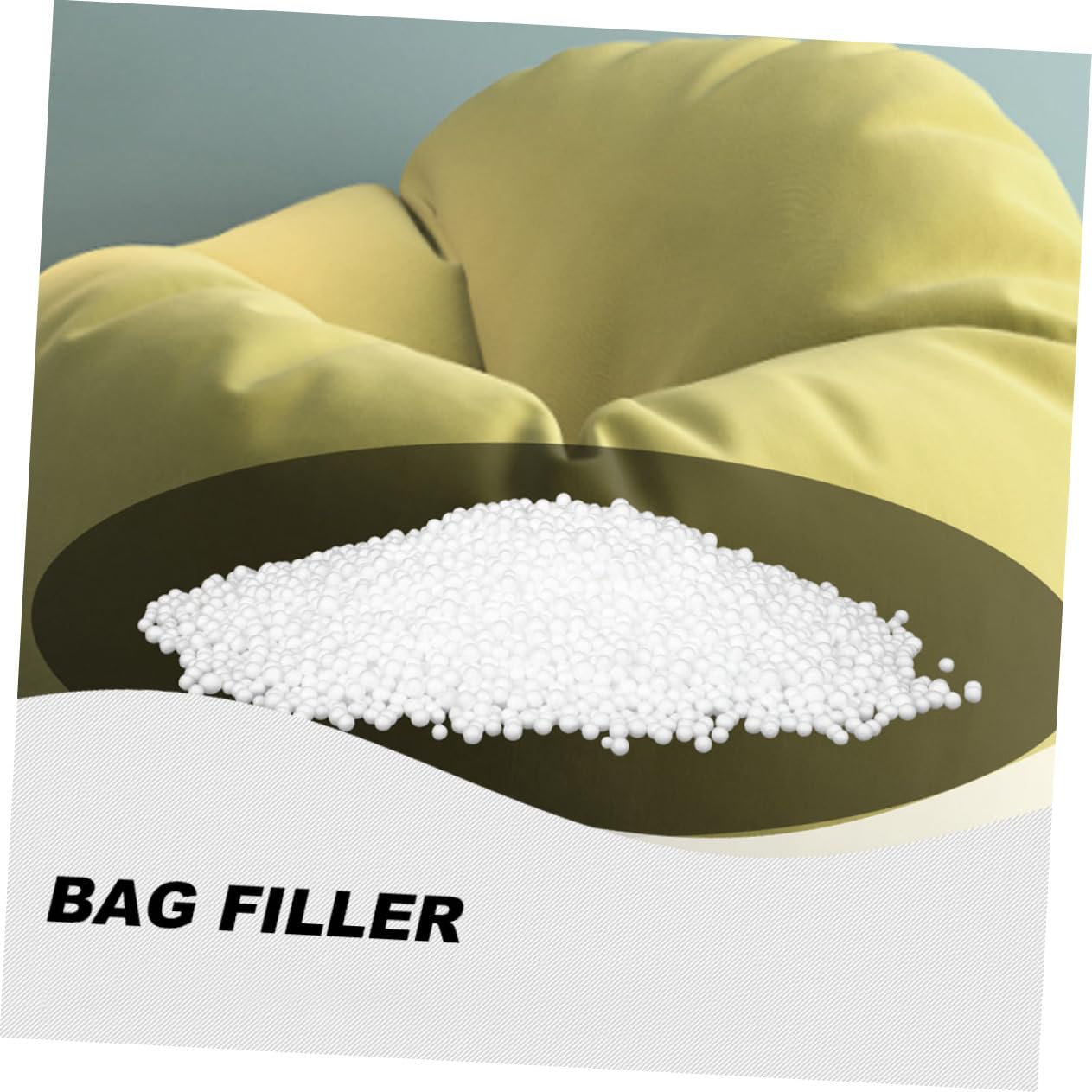 Bolas De Espuma para Almohadas Relleno De Sofa 1 Pack Espumas Trituradas Decoración Manualidades