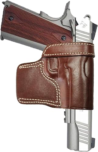 Miniatura 17 de YT HOBBY Fast Draw Fuera De La Banda De Cintura OWB Llevar Funda De Pistola De Cuero Hecho A Mano