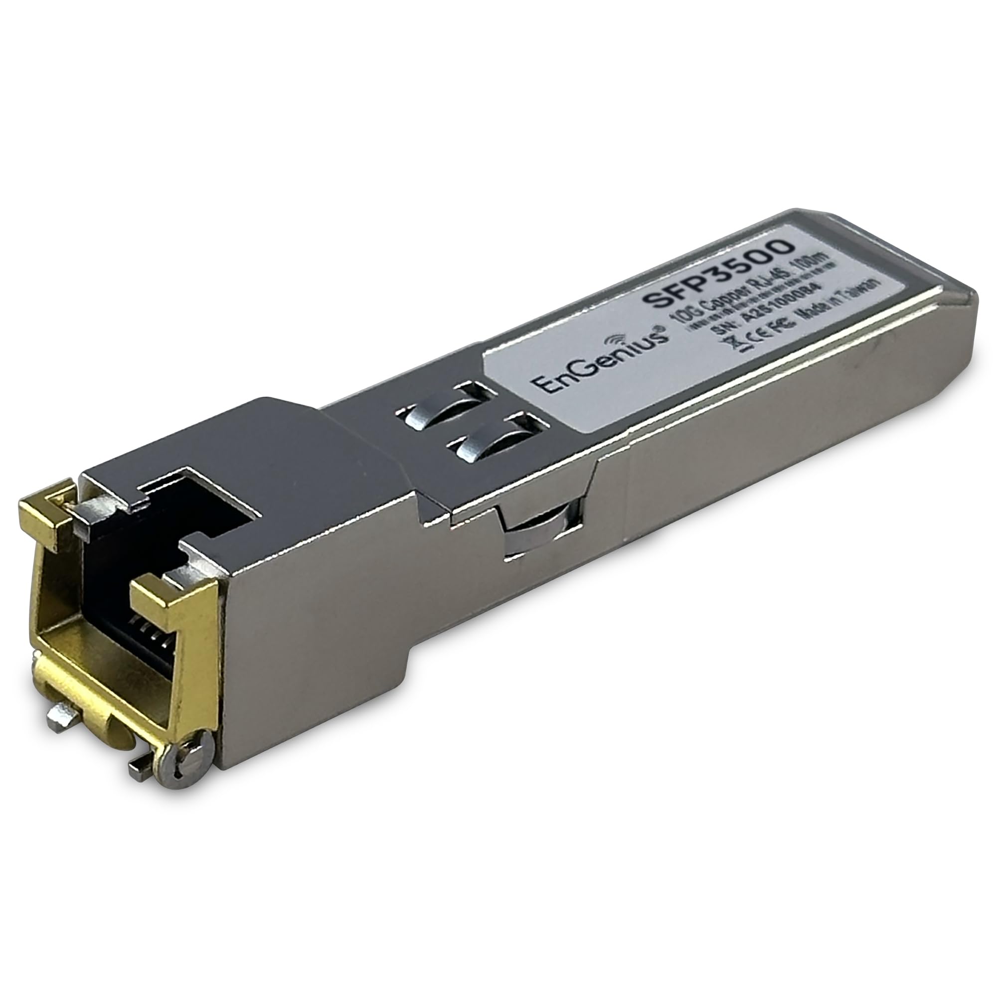 ENGENIUS SFP3510 IS A VERSATILE 10G FIBER-TO-COPPER TRANSCEIVER THAT CONVERTS OP