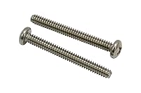 Vista 1 de Tornillo Phillips de cabeza alomada No. 6-32 x 1-1/4 pulgadas, (100 piezas), tornillos de máquina de acero inoxidable 18-8 (304), rosca completa