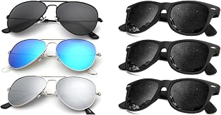 KALIYADI Aviator + Matte Finish Sunglasses, Better in Bundle!